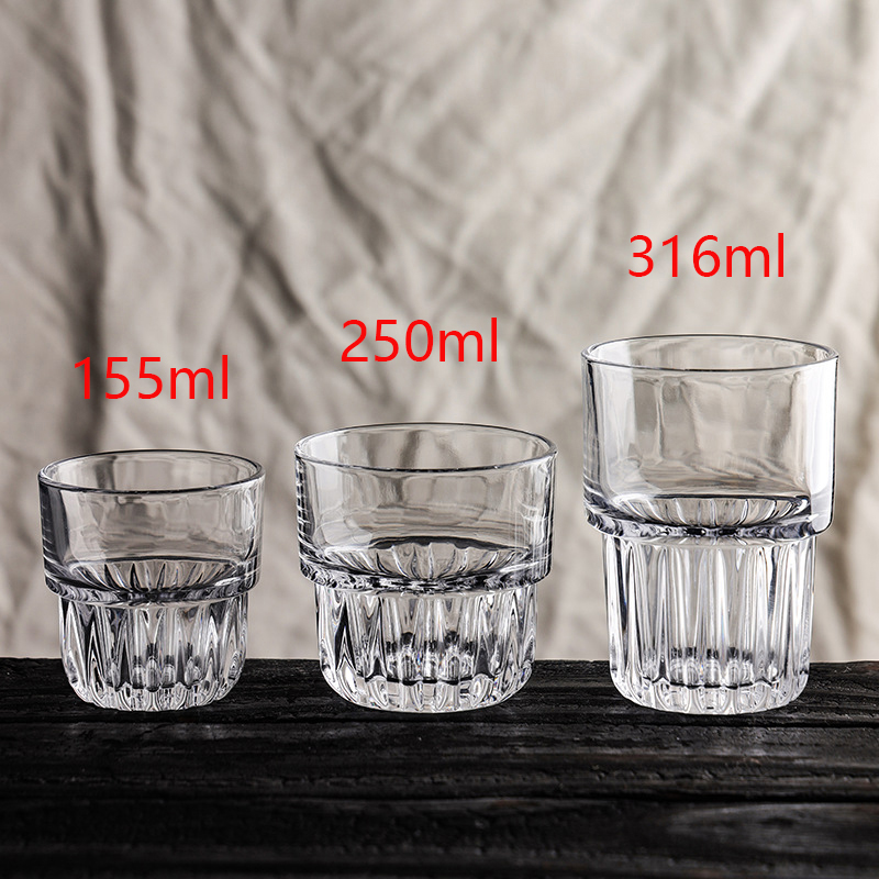 Xbloom Coffee Tea - 透明な耐熱コーヒーマグ,ミルクとジュースを飲むためのカップ,お茶,水,155ml, 250ml, 316ml