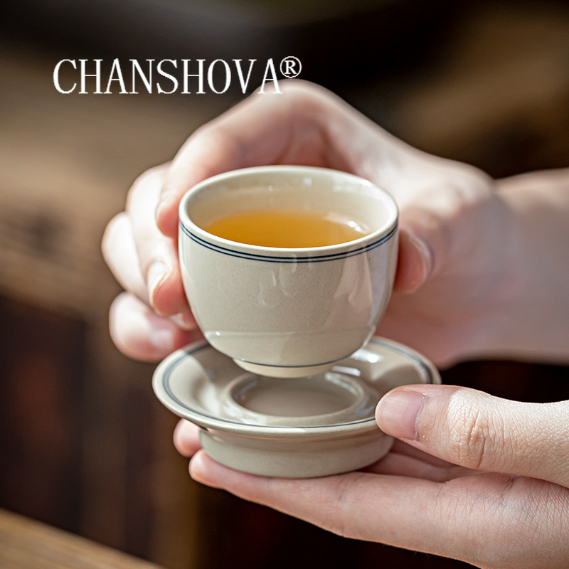Xbloom Coffee Tea - Chanshova-中国のミニマリストスタイルのセラミックティーカップとソーサーセット、磁器の小さなコーヒーカップ、ティーカップ、h569、35ml