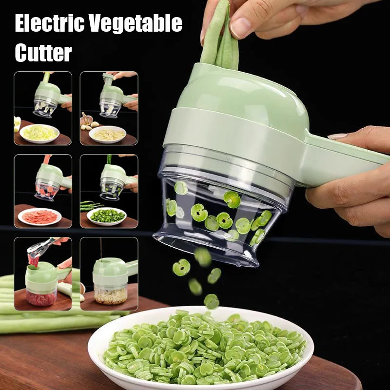 Burr Hand Grinder - 4 in 1 電動野菜カッター フードピーラー スライサー