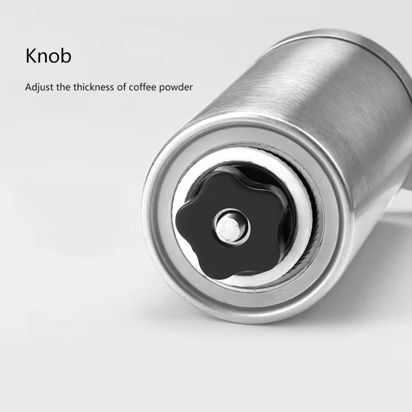 ステンレス製家庭用ポータブル手動コーヒーグラインダー、セラミ - Burr Hand Grinder のレビューと価格