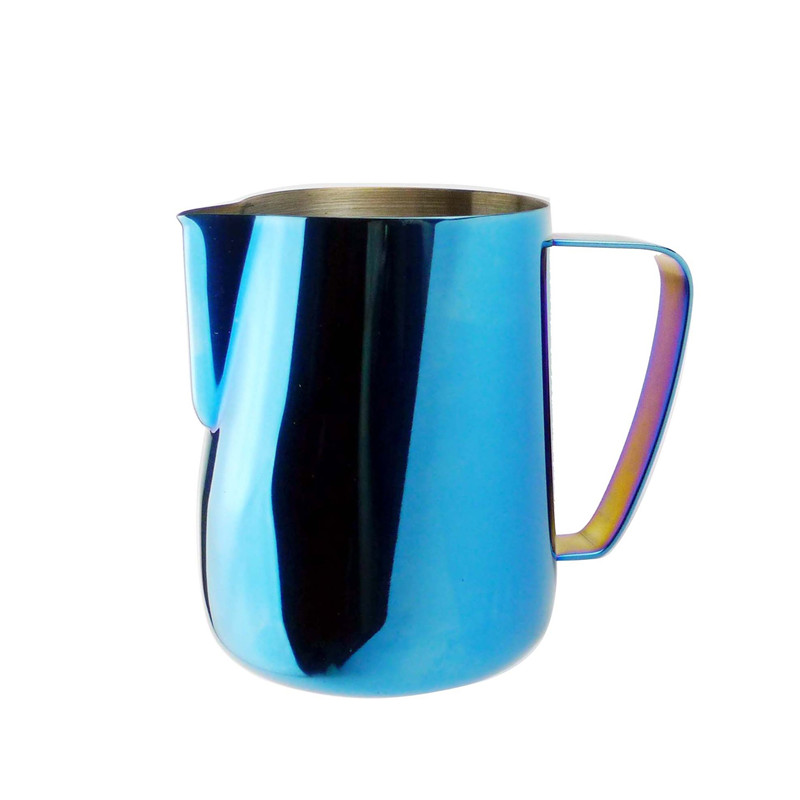 ステンレス製フラットトコーヒーミルクジャグ泡立てピッチャープ - Barista Milk Jug のレビューと価格