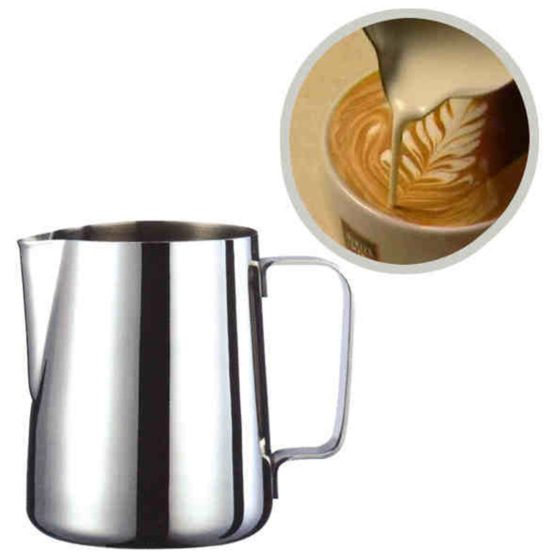 ファンタスティックキッチンステンレス鋼ミルク泡立てジャグエス - Barista Milk Jug のレビューと価格