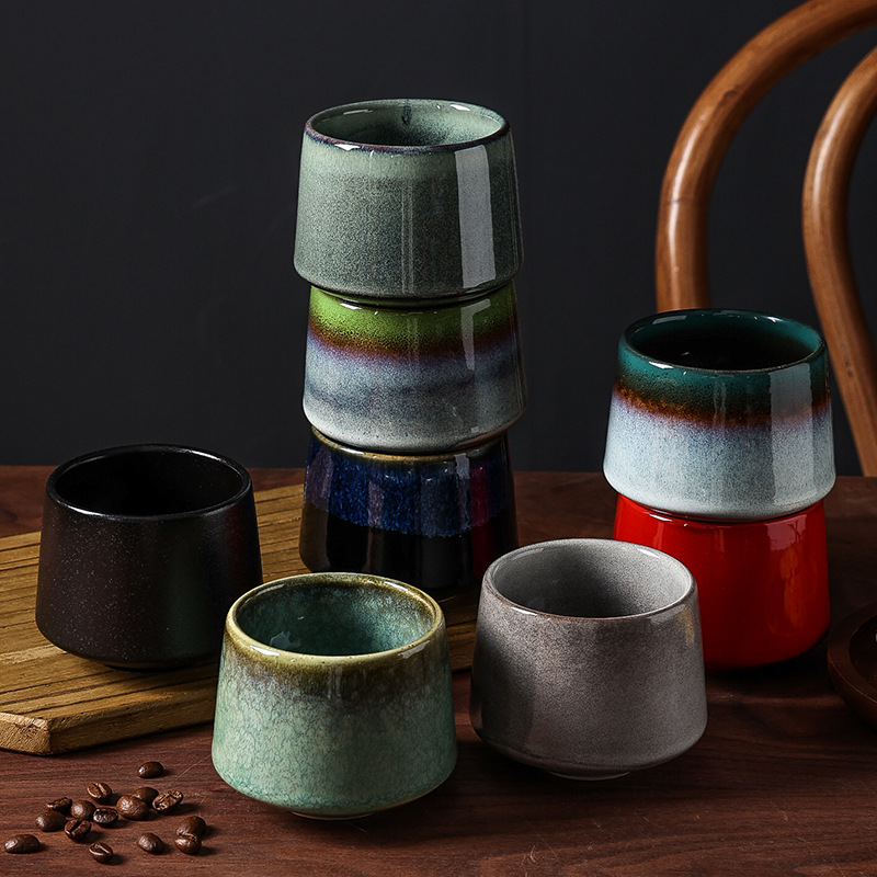 日本の窯焼き風変形ティーカップ、クリエイティブな大型家庭用テ - Xbloom Coffee Tea のレビューと価格