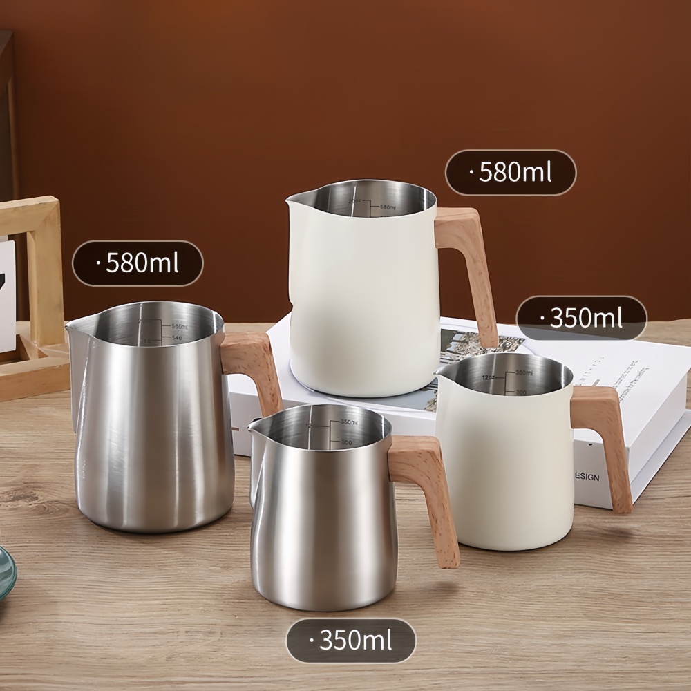 コーヒーミルク泡立てピッチャージャグ 304 ステンレス鋼精 - Barista Milk Jug のレビューと価格