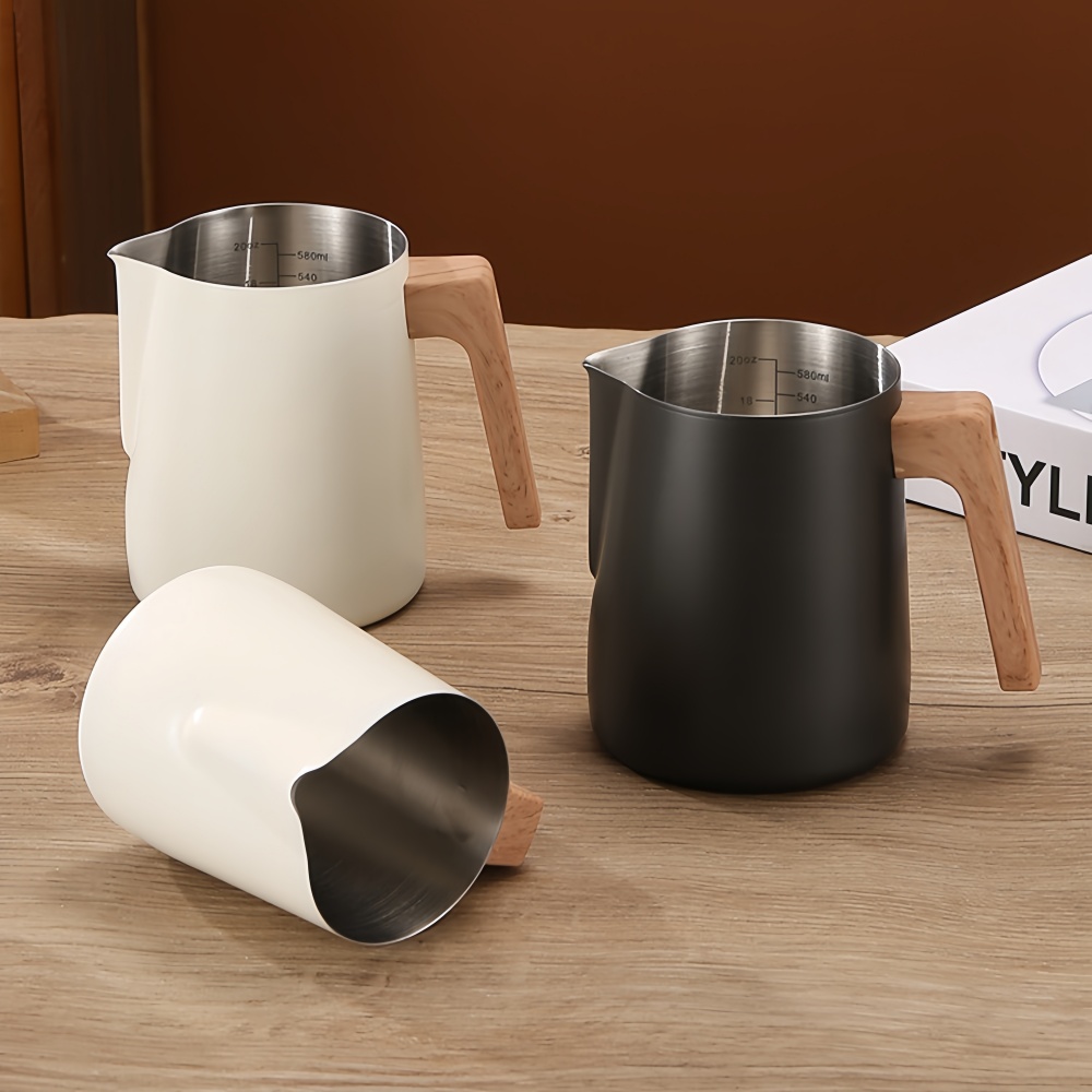 コーヒーミルク泡立てピッチャージャグ 304 ステンレス鋼精 - Barista Milk Jug のレビューと価格
