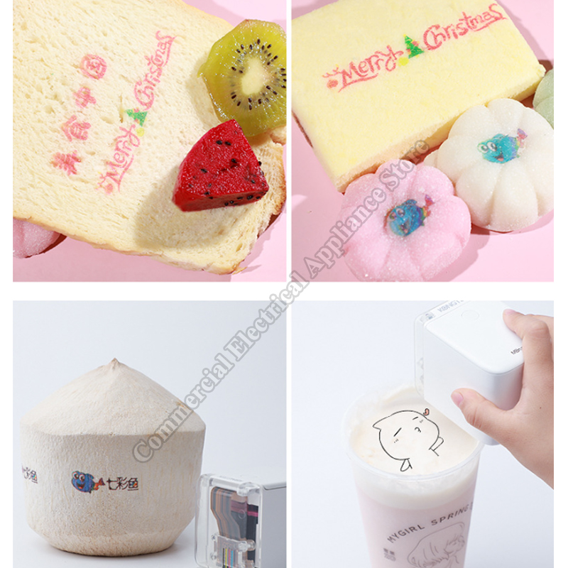 ハンディフードプリンター ブランドイメージ入り焼き菓子 マカ - Coffee Tea Images のレビューと価格