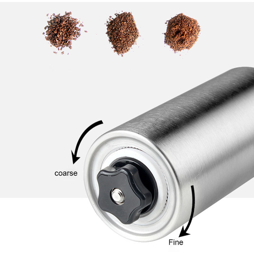ミニコーヒーグラインダー ステンレス鋼製 手動式 ハンドメイ - Burr Hand Grinder のレビューと価格