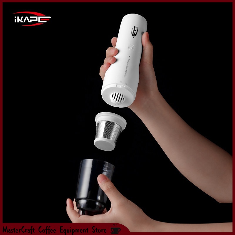 Ikape ハンディクリーナー。充電式で持ち運び可能。コーヒ - Burr Hand Grinder のレビューと価格