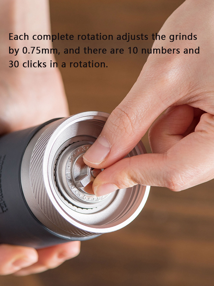 1Zpresso J 手動コーヒーグラインダー ポータブルミ - Burr Hand Grinder のレビューと価格