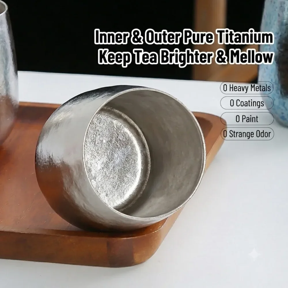 純チタン二重壁コーヒーマグカップ、家庭用、オフィス用、お茶、 - Xbloom Coffee Tea のレビューと価格