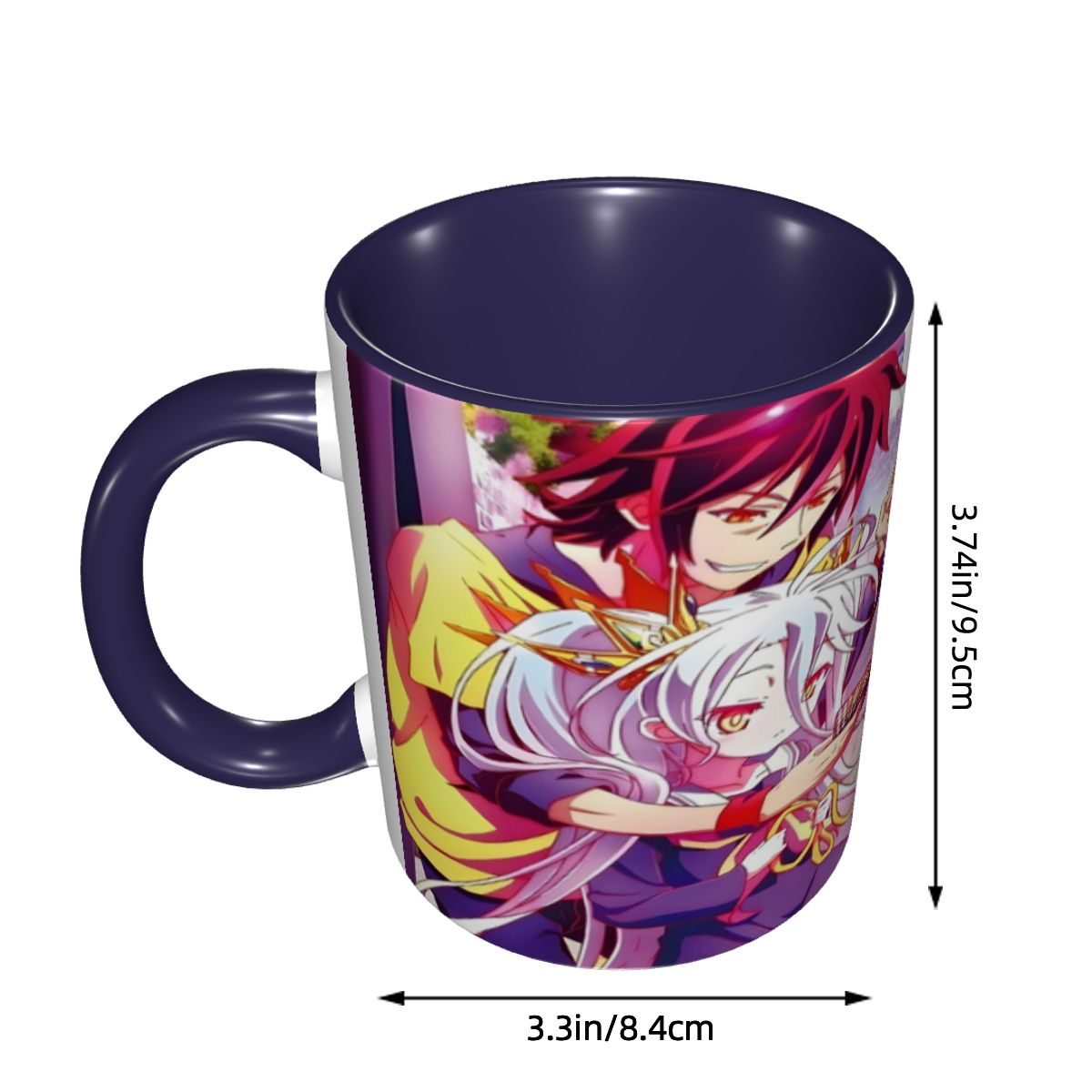 ノーゲーム・ノーライフ ゼロ カバー画像マグカップ 面白いセ - Coffee Tea Images のレビューと価格