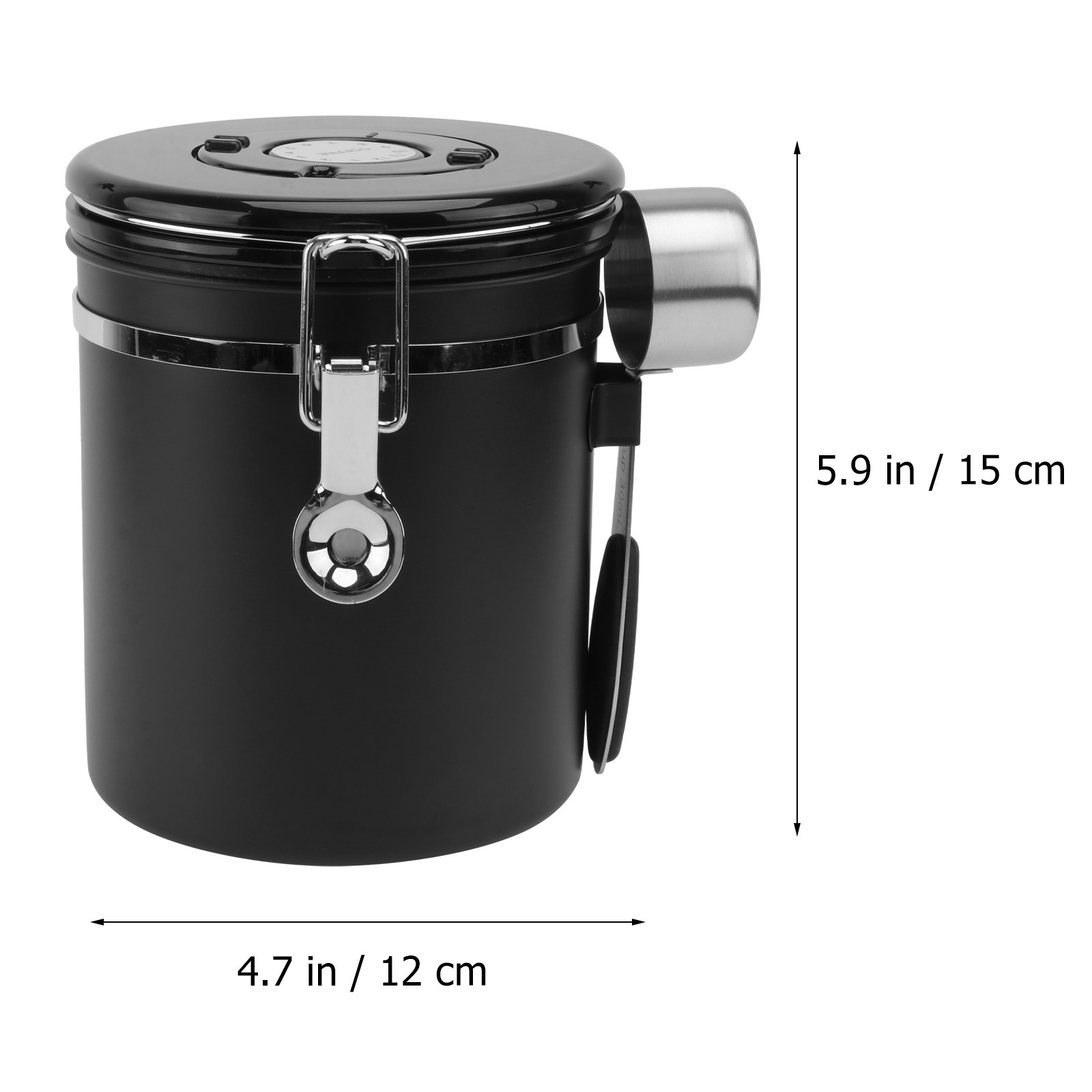 コーヒー豆用保存容器1個。ステンレス製で密閉性が高く、湿気を - Coffee Tea Sugar のレビューと価格