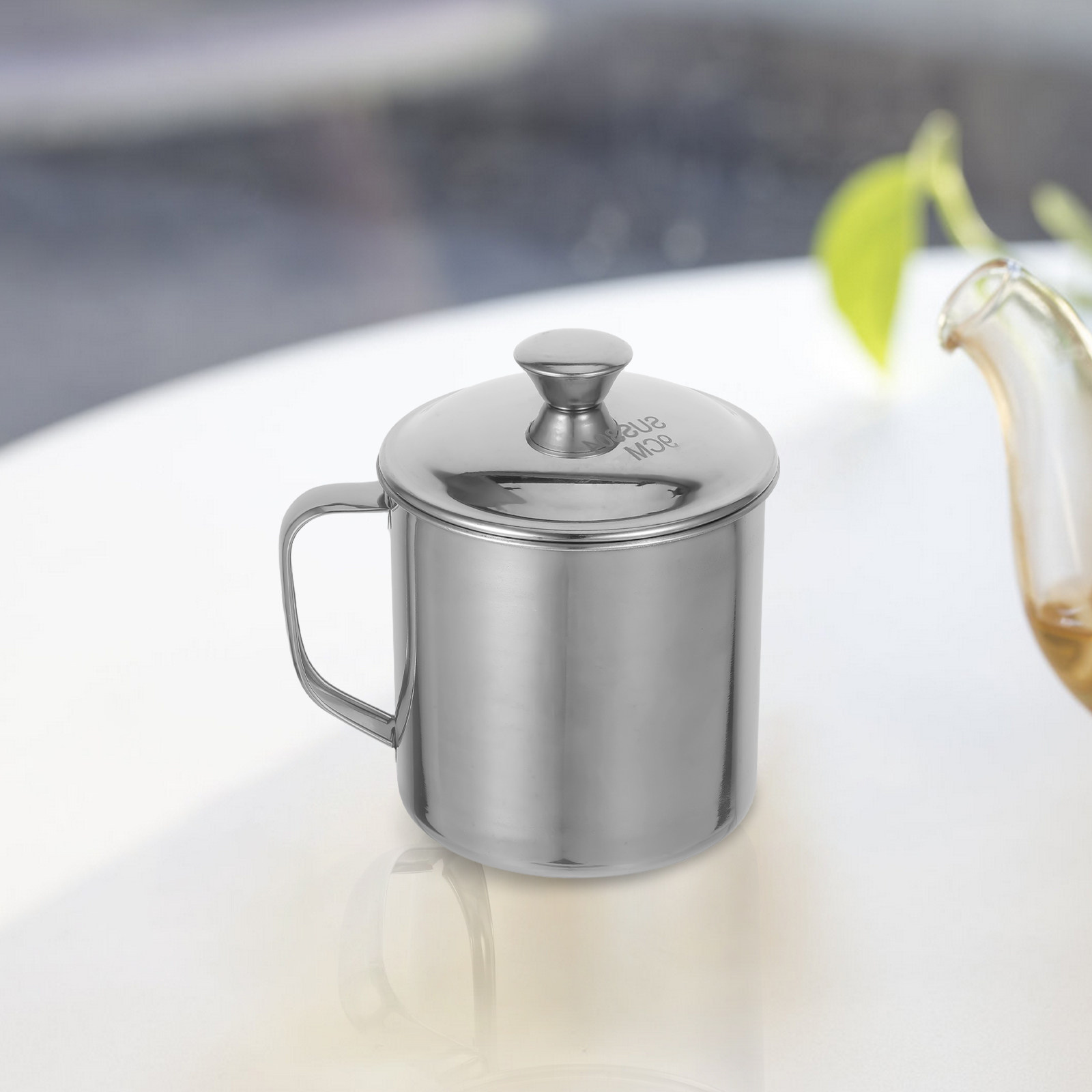 蓋付きのステンレス製カップ。繰り返し使用可能。コーヒー、お茶 - Coffee Tea & Espresso Appliances のレビューと価格