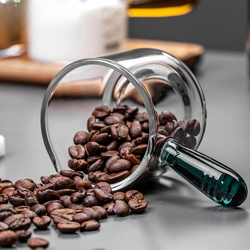 1個入りガラス製エスプレッソグラス 60/125ml 透明目 - Barista Milk Jug のレビューと価格