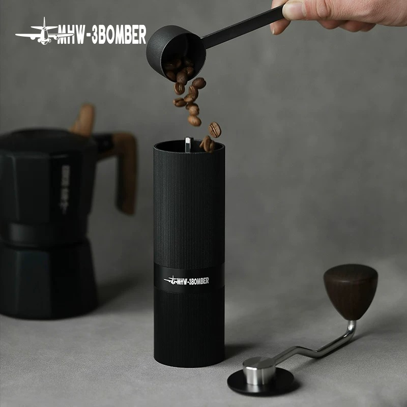 MHW-3BOMBER 手動エスプレッソグラインダー 調整可 - Burr Hand Grinder のレビューと価格