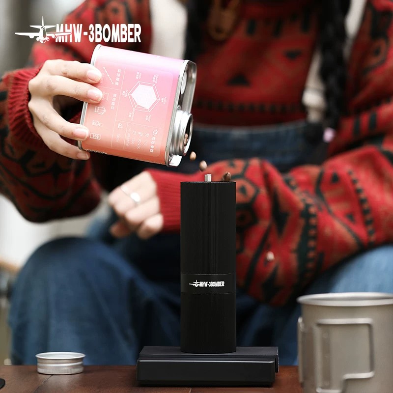 MHW-3BOMBER 手動エスプレッソグラインダー 調整可 - Burr Hand Grinder のレビューと価格