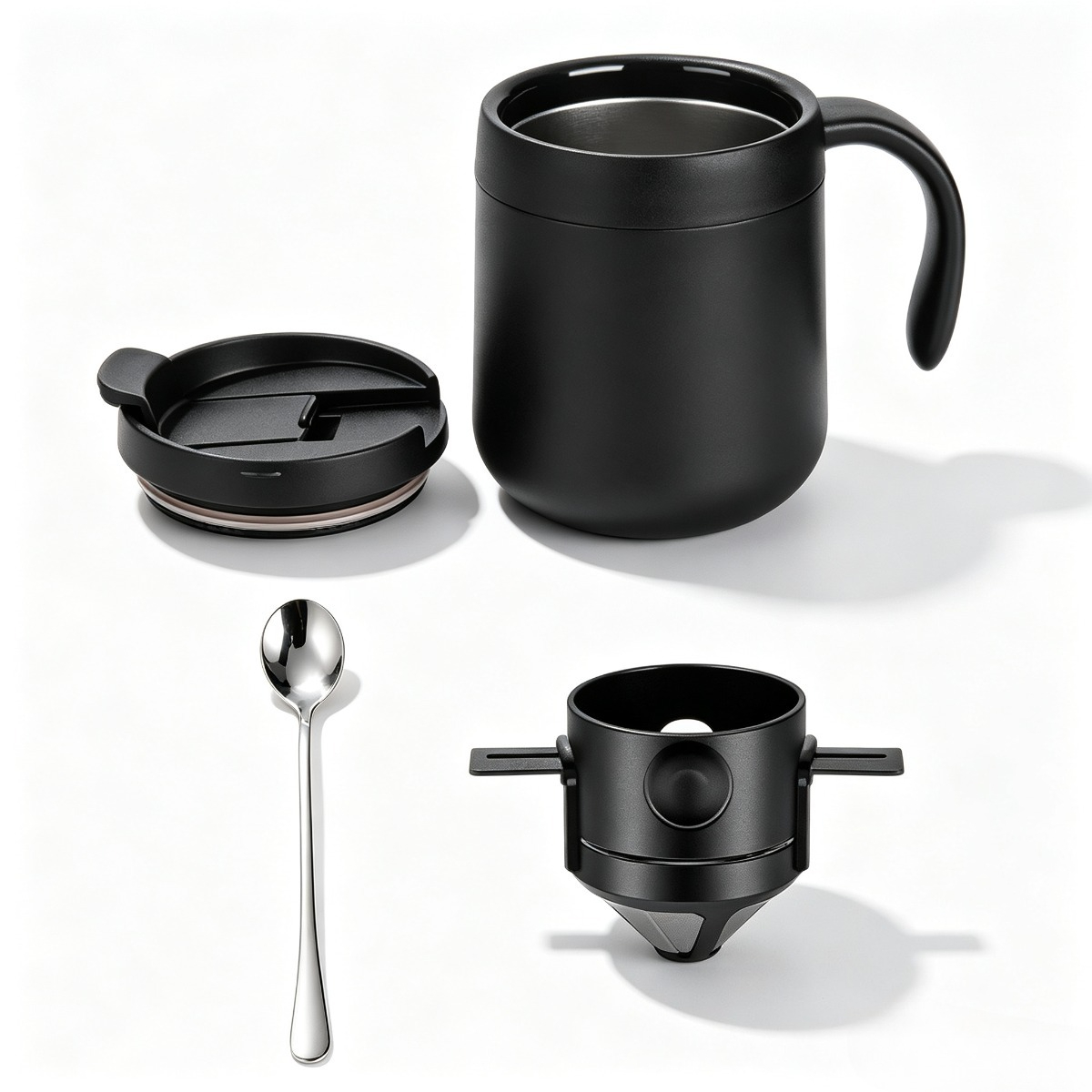 ステンレス鋼コーヒーマグ 350/550 ミリリットル断熱魔 - Xbloom Coffee Tea のレビューと価格