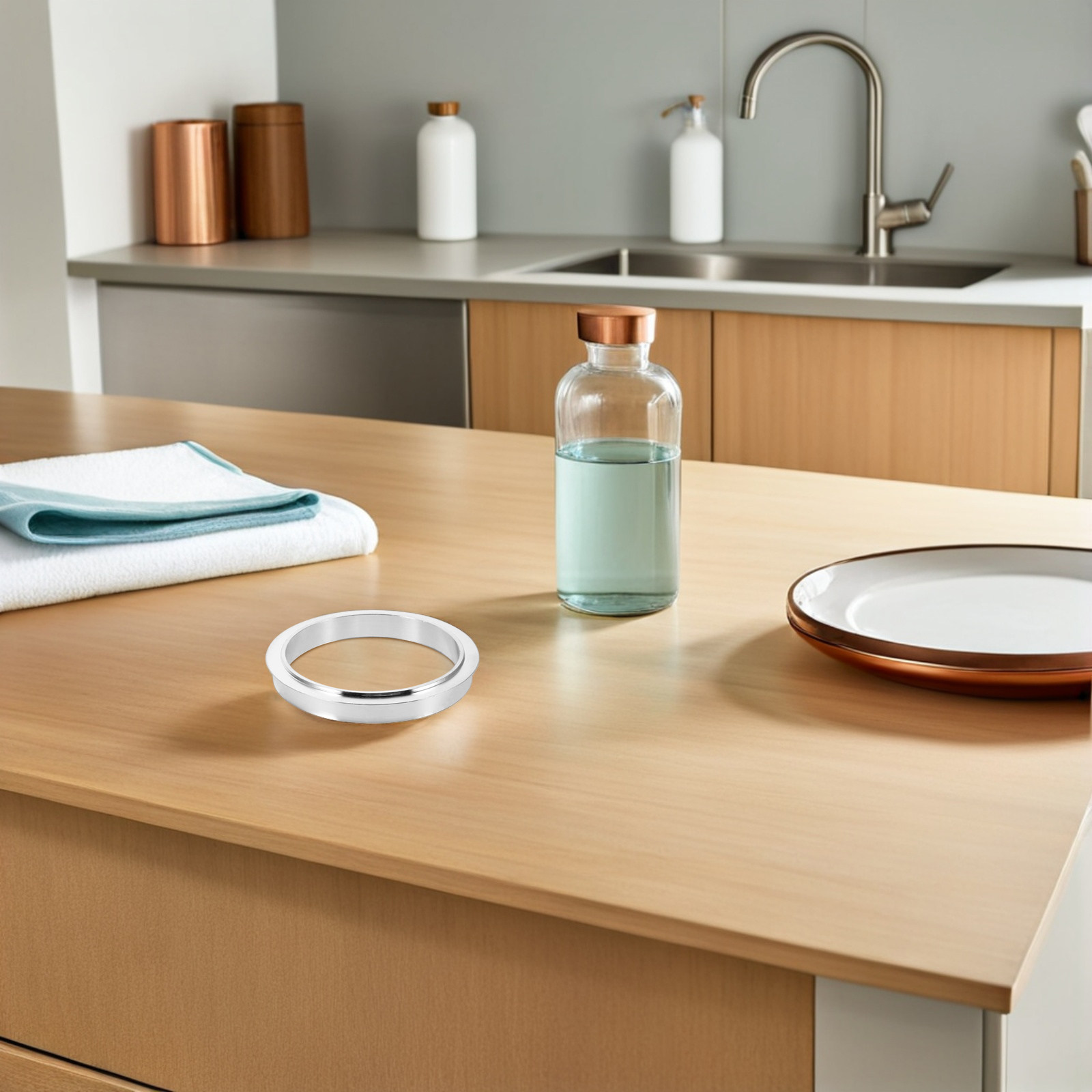 プラスチックカップ用アルミ製シーリングリング2個。サイズは9 - Coffee Tea With Milk のレビューと価格