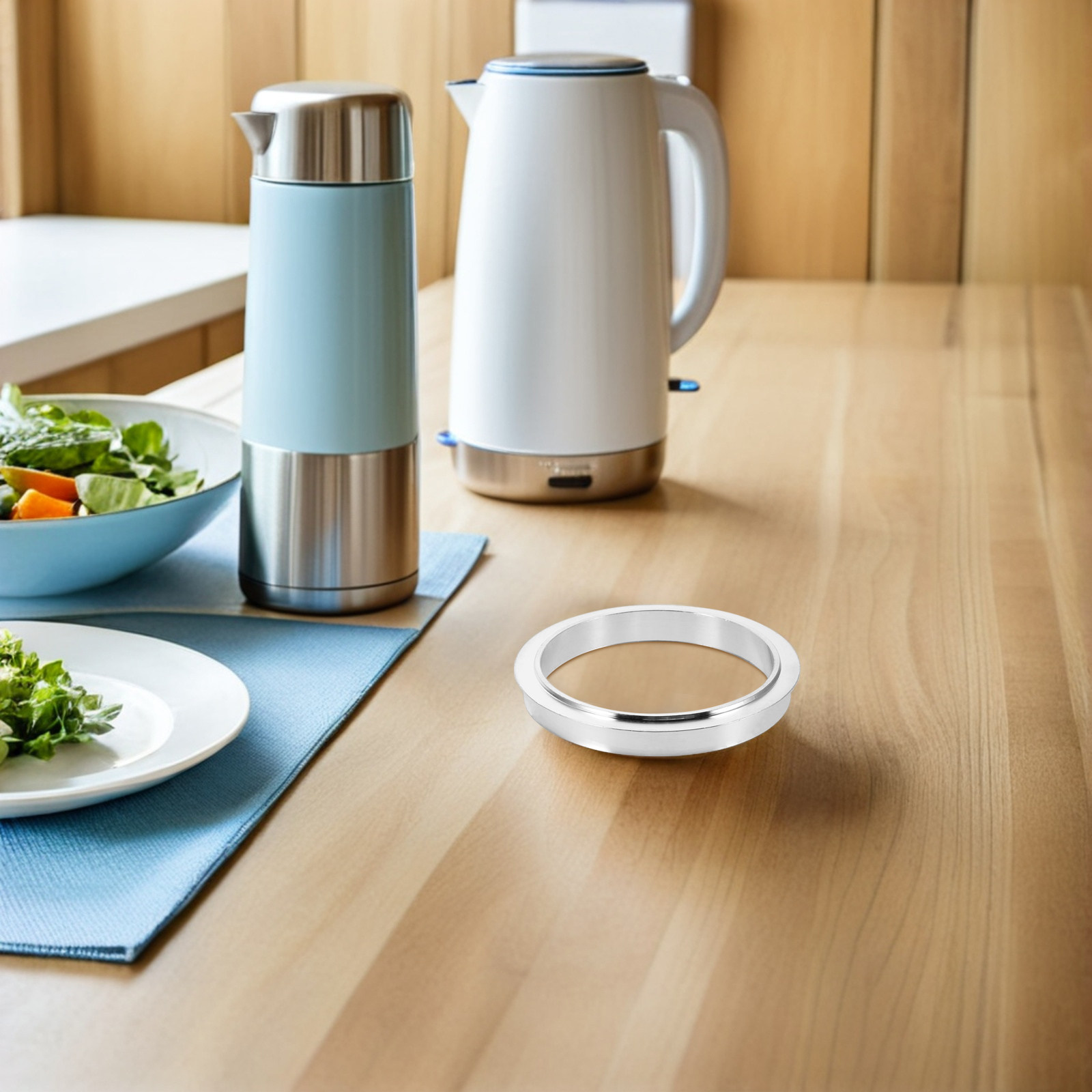 プラスチックカップ用アルミ製シーリングリング2個。サイズは9 - Coffee Tea With Milk のレビューと価格