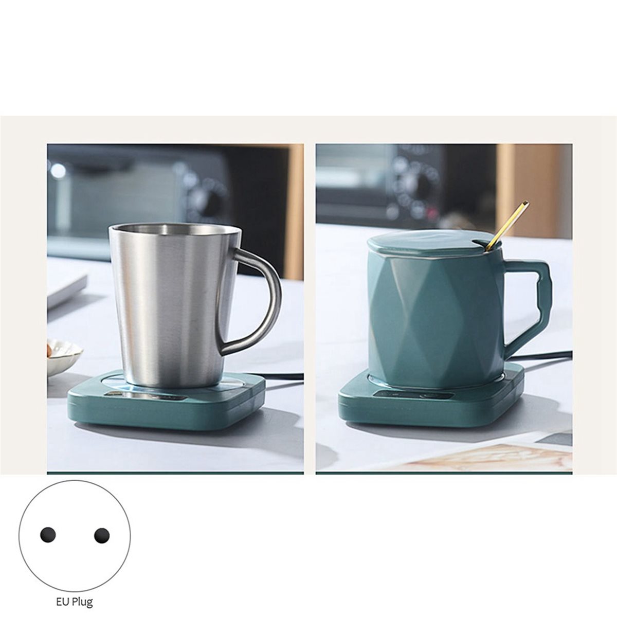【プロモーション】マグヒーター コーヒーマグカップウォーマー - Coffee Tea With Milk のレビューと価格