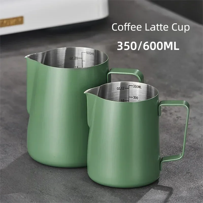 350/600ML コーヒーミルク泡立てピッチャー 304ス - Barista Milk Jug のレビューと価格