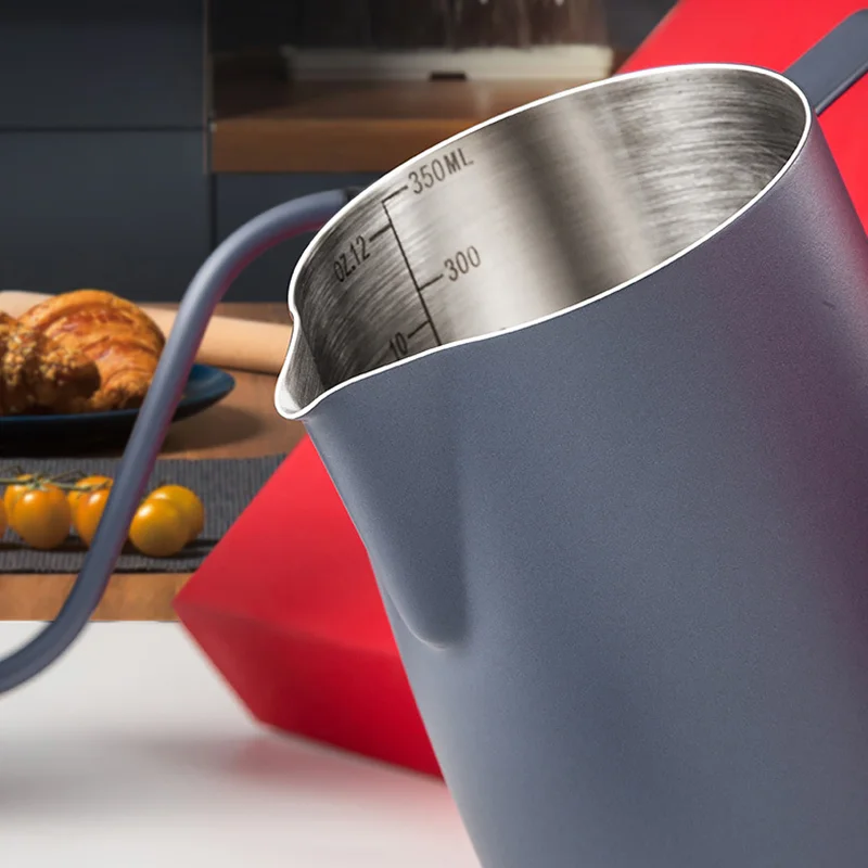 350/600ML コーヒーミルク泡立てピッチャー 304ス - Barista Milk Jug のレビューと価格