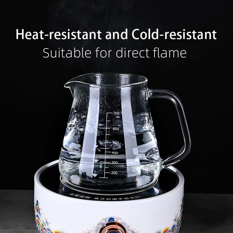 新しい高ホウケイ酸ガラス製700mlコーヒーポットとティーポ - Xbloom Coffee Tea のレビューと価格