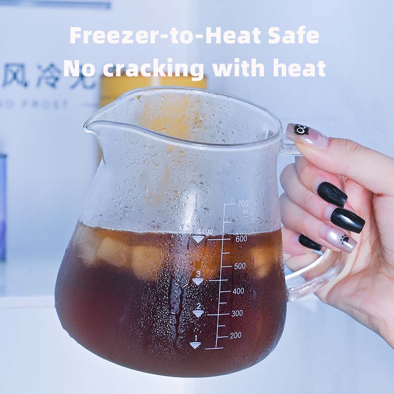 新しい高ホウケイ酸ガラス製700mlコーヒーポットとティーポ - Xbloom Coffee Tea のレビューと価格