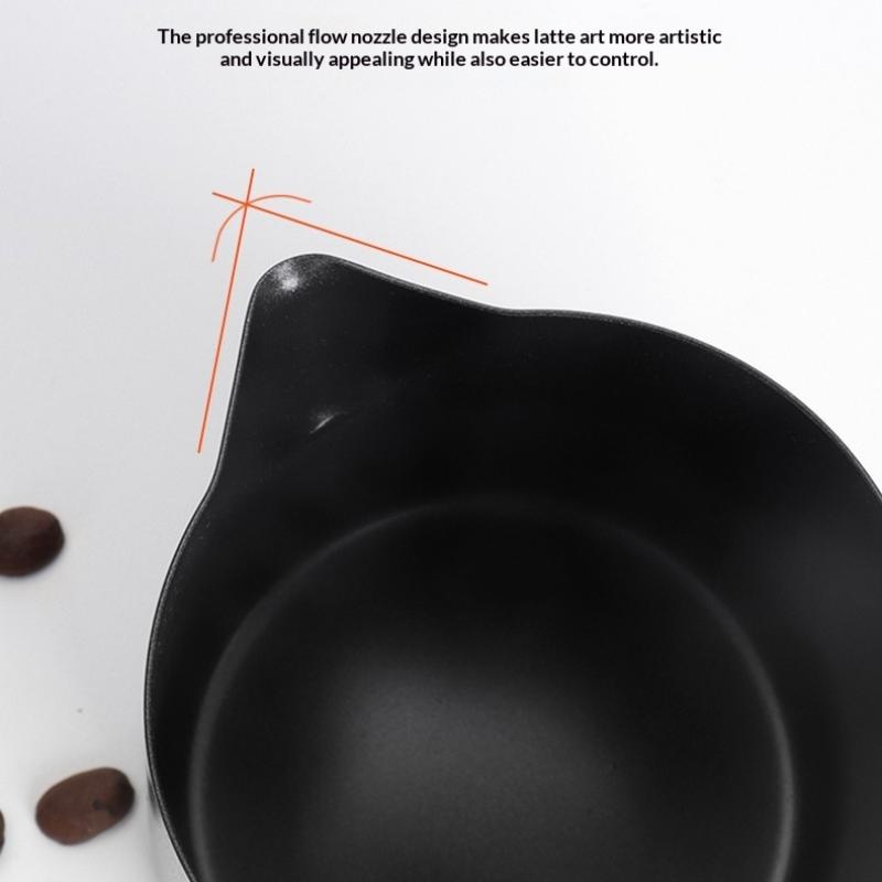 350/600MLコーヒーミルク泡立てピッチャージャグステン - Barista Milk Jug のレビューと価格