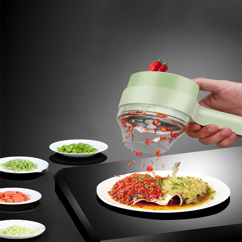 4In1 電気野菜カッターセットハンドヘルドワイヤレス電気ガ - Burr Hand Grinder のレビューと価格