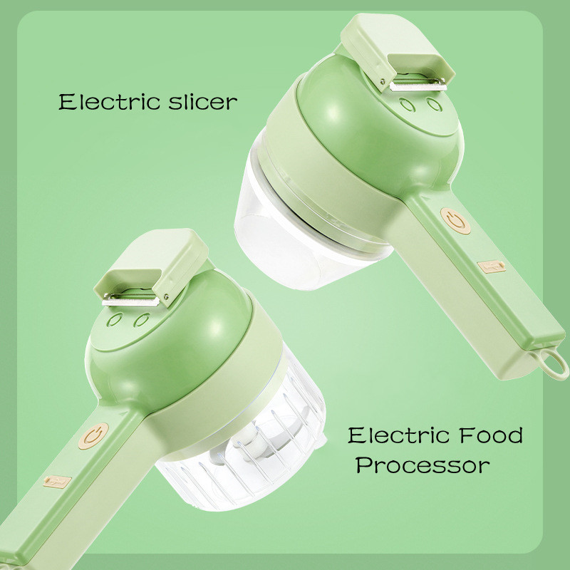 4In1 電気野菜カッターセットハンドヘルドワイヤレス電気ガ - Burr Hand Grinder のレビューと価格