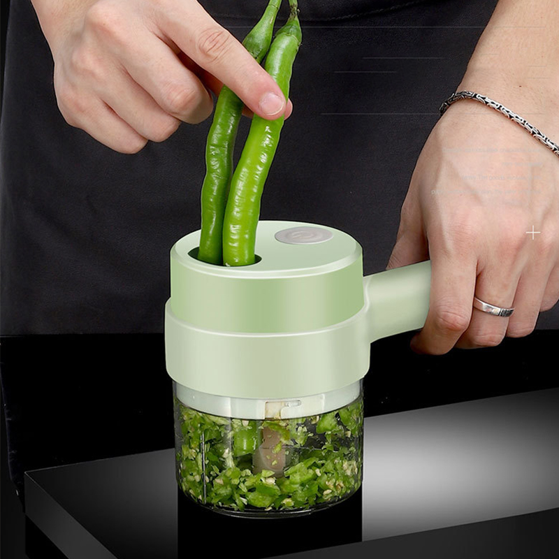 4In1 電気野菜カッターセットハンドヘルドワイヤレス電気ガ - Burr Hand Grinder のレビューと価格