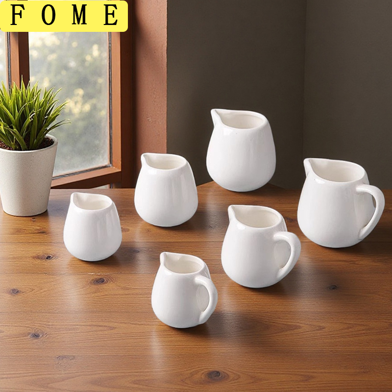 FOMEミニセラミックミルクジャグ、ハンドル付き、エスプレッ - Barista Milk Jug のレビューと価格