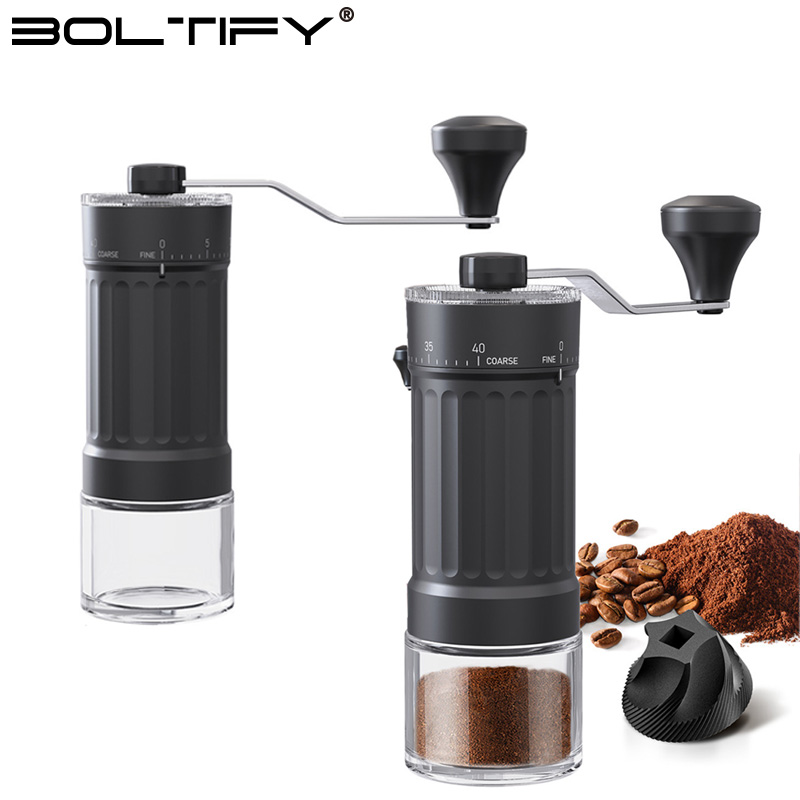 BOLTIFY ハイQ調整可能粗細手動コーヒーグラインダー  - Burr Hand Grinder のレビューと価格