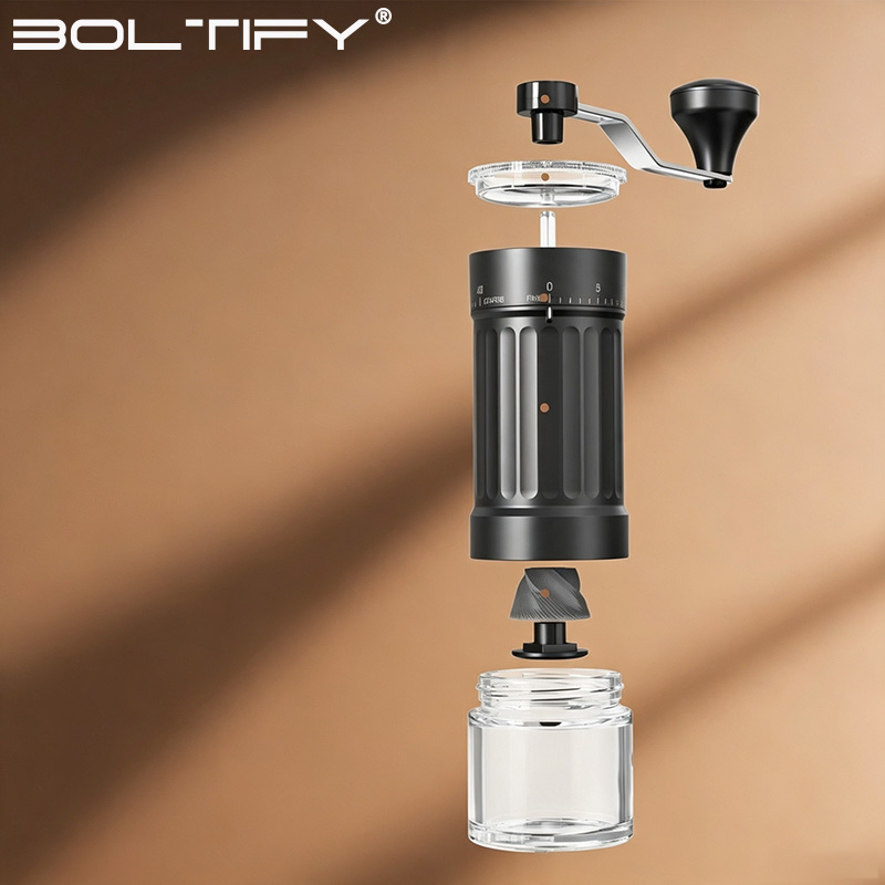 BOLTIFY ハイQ調整可能粗細手動コーヒーグラインダー  - Burr Hand Grinder のレビューと価格