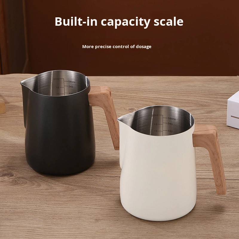 コーヒーミルク泡立てピッチャージャグ 304 ステンレス鋼  - Barista Milk Jug のレビューと価格