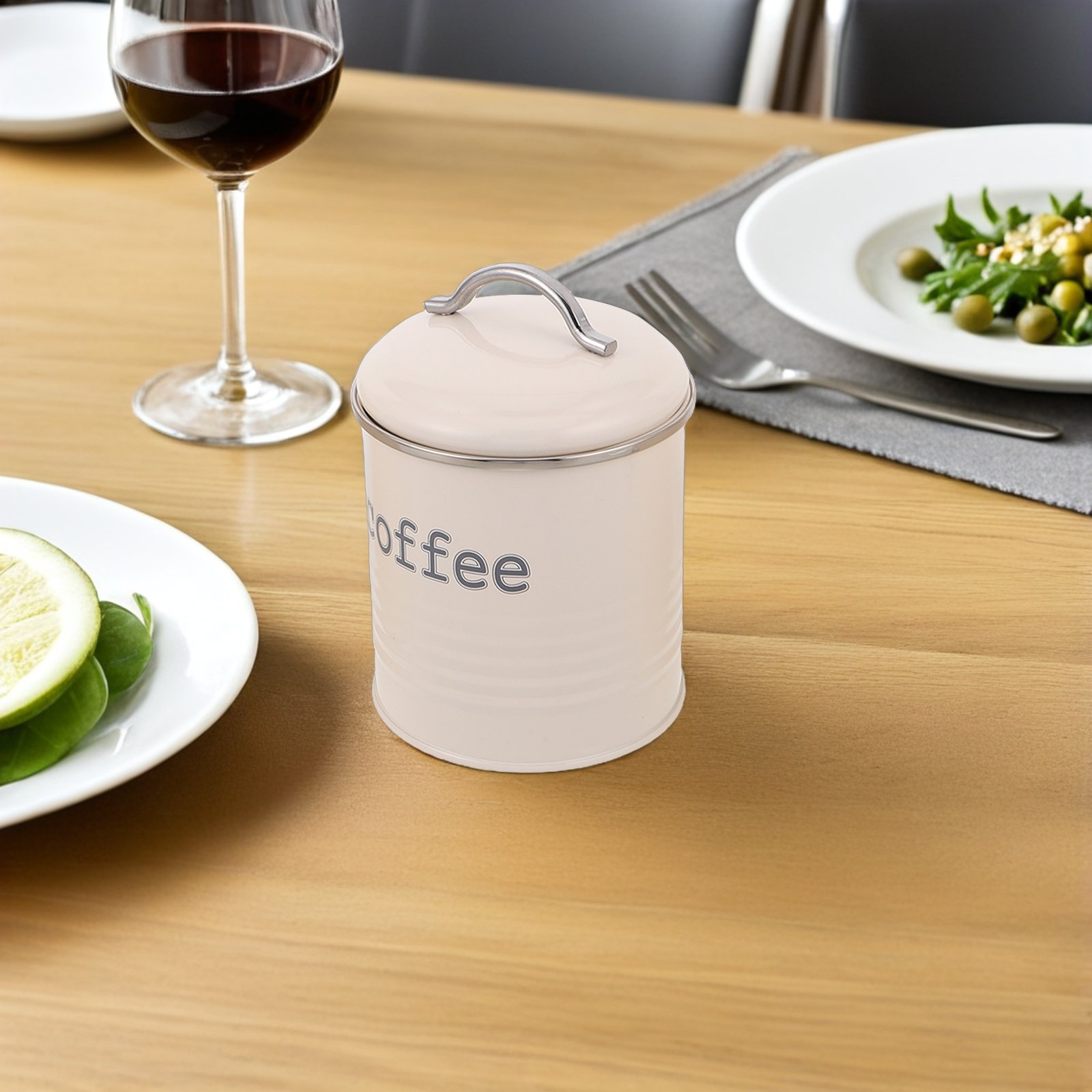 3個セット 密閉コーヒー豆容器セット 気密茶葉砂糖キャニスタ - Coffee Tea Sugar のレビューと価格