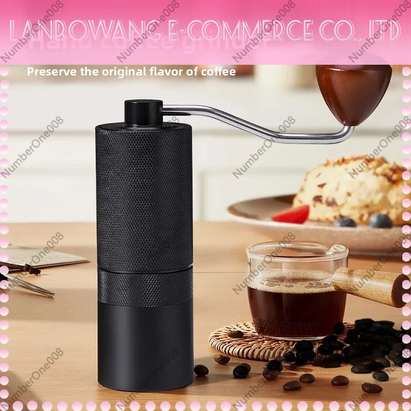 ハンドコーヒーグラインダー、ポータブル手動円錐形バリコーヒー - Burr Hand Grinder のレビューと価格