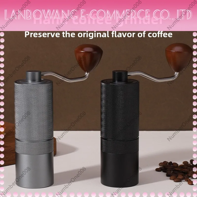 ハンドコーヒーグラインダー、ポータブル手動円錐形バリコーヒー - Burr Hand Grinder のレビューと価格